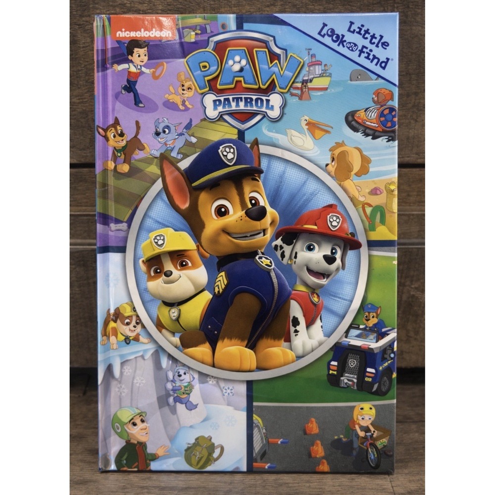 Nickelodeon‎ PAW Patrol: Little Look and Find by PI Kids (2015, Hardcover)